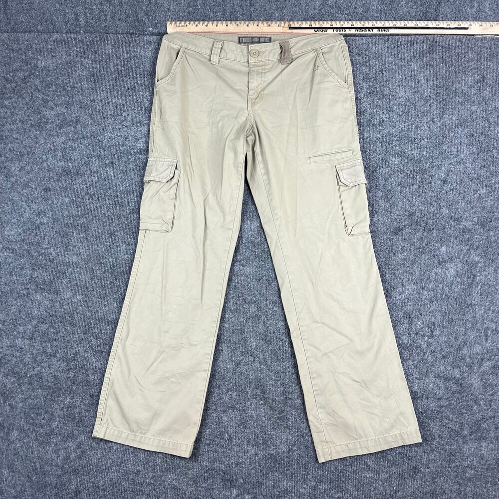 Dickies Cargo Pants Womens 10R Khaki Relaxed‎ Fit Utility Casual Workwear